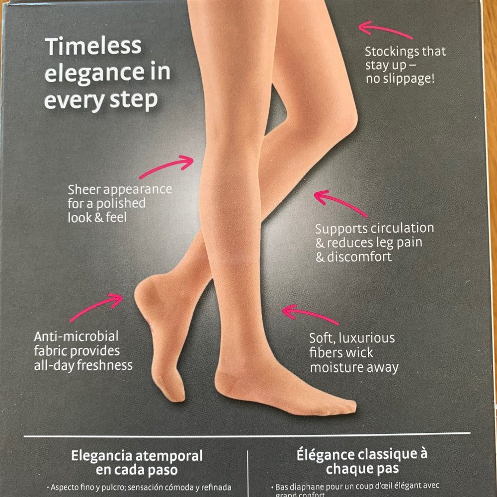 Compression Panty hose 15-20 MMHG/Size III - Picture 4 of 6